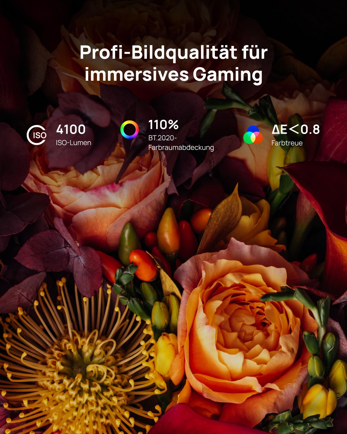 XGIMI Horizon 20 Pro 4K RGB Triple Laser Heimkino Beamer, 4100 ISO Lumen, Google TV mit lizenziertem Netflix, Optischer Zoom & Lens Shift, IMAX Enhanced, Dolby Vision, 20.000:1 Kontrast, 300" Display