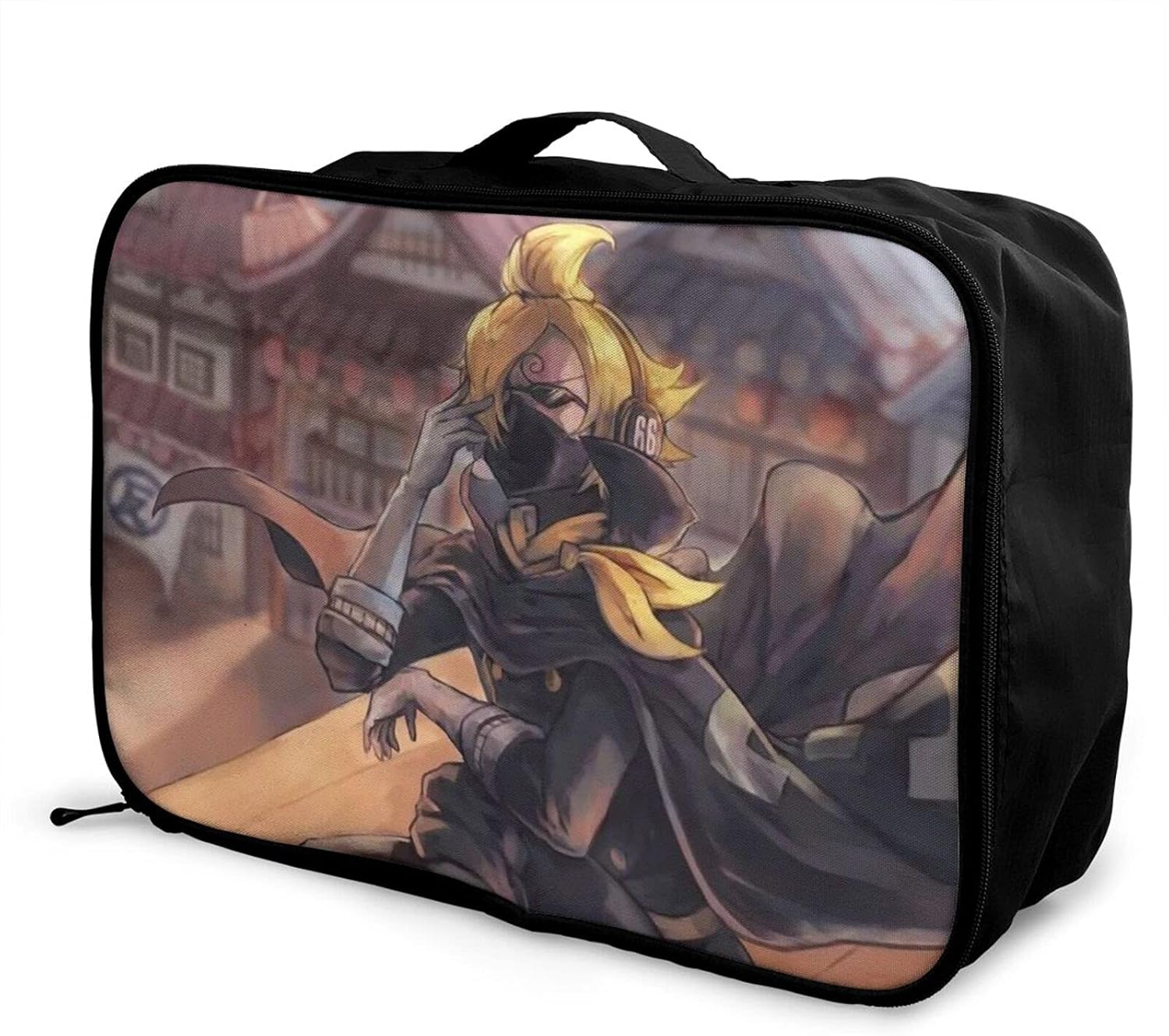 手数料無料 One Piece ワンピース サンジ 折りたたみ トラベルバッグ 16l 機内持込可 の持ち手に通せる ボストンバッグ スーツケース 旅行バッグ 大容量 手のひらサイズの スーツケース固定可