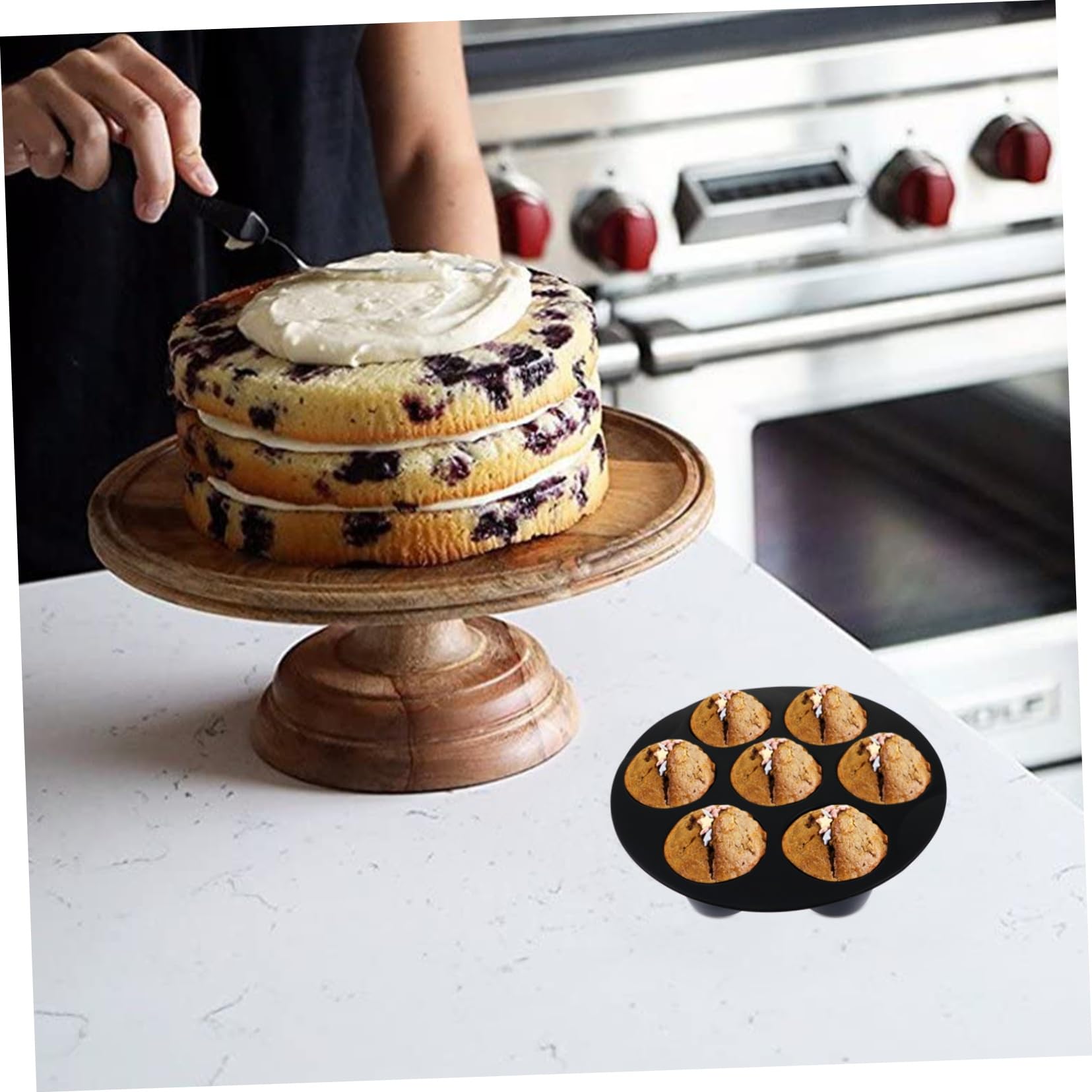 cotta 494 Stickers, Red, White, 4 x 4 (1.1 inches (2.7 cm) per side, 100 sheets