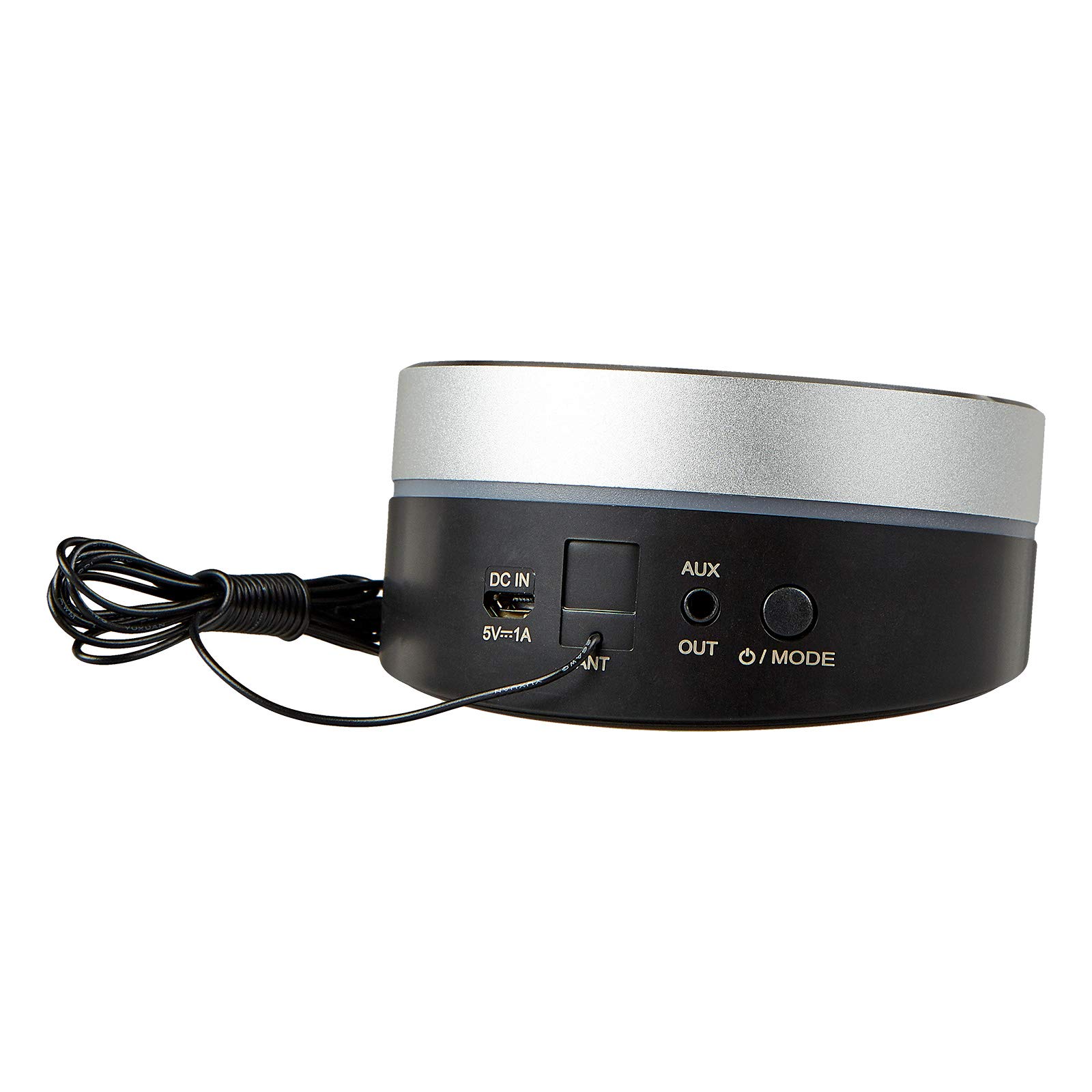 Albrecht DR 50 B, DAB+/UKW Digitalradio-Tuner und Bluetooth Empfänger, mit Farbdisplay und Touchscreen, Farbe: schwarz