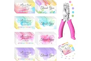 OneDone Reward Punch Cards Pack of 200 with Hole Puncher