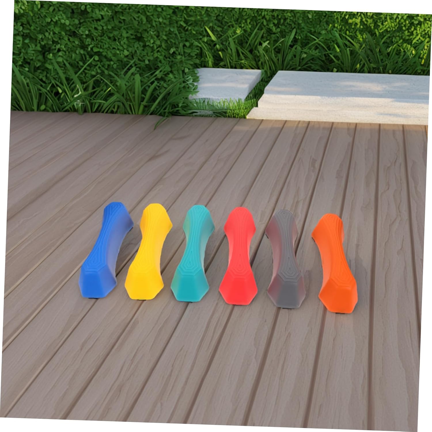 1set Non-slip Balance Beam Sensory Stones Boys and Girls Stepping Stones for Physical Training Play