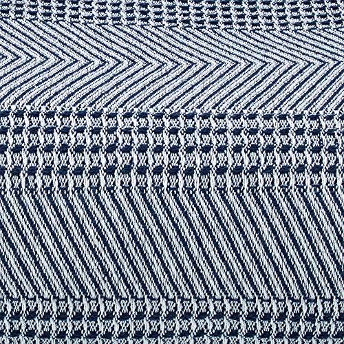 Nautica Blanket Soft Cotton Bedding, Medium Weight For All Seasons, Queen, Navy #TOP2