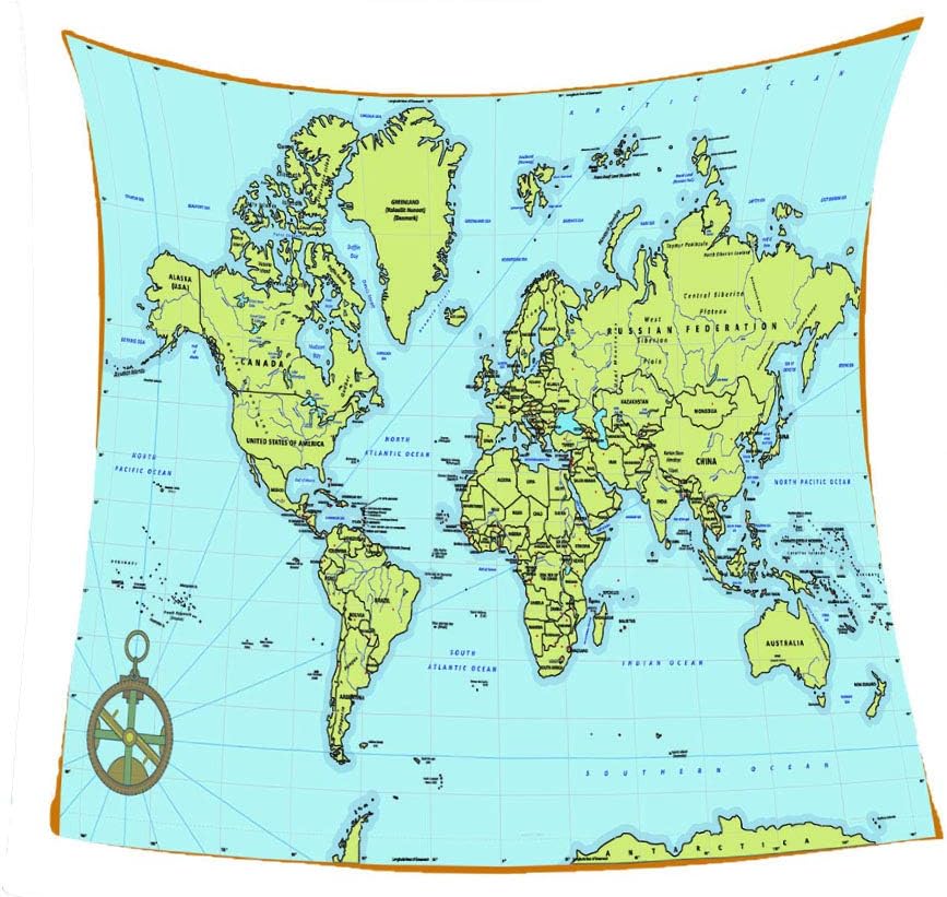 gettare la coperta per la mappa per adulti