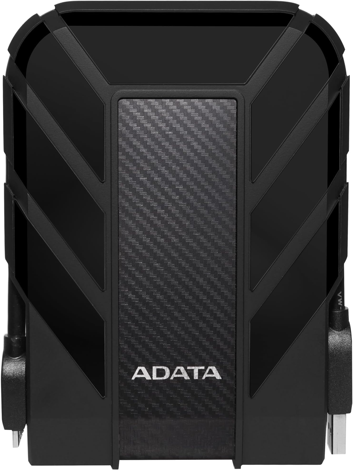 ADATA HD710 Pro - 2 TB External Hard Drive - Shockproof, Waterproof & Dustproof - Durable Storage - For Gamers, Students & Professionals - Mac, PC & Linux Compatible - Black - AHD710P-2TU31-CBK