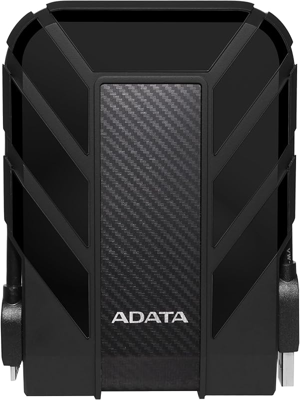 HD710 Pro - 2 TB External Hard Drive - Shockproof, Waterproof & Dustproof - Durable Storage - For Gamers, Students & Professionals - Mac, PC & Linux Compatible - Black - AHD710P-2TU31-CBK