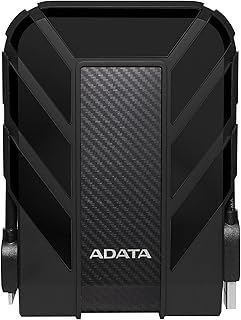 ADATA HD710 Pro IP68 Impermeable Disco Duro Externo 2000 GB Negro, Movil Resistente Agua Golpes a Polvo, 2,5 Pulgadas con USB 3.2 Gen 1 de Alta Velocidad (AHD710P-2TU31-CBK)