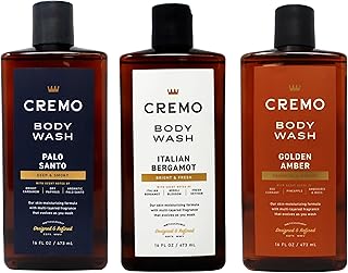 Body Wash Set, 16 FL OZ - Palo Santo, Italian Bergamot, Golden Amber, Skin-Moisturizing Formula, 16 FL OZ Each