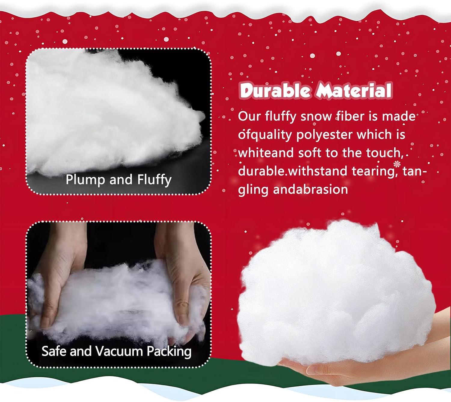 3LB/1360g Polyester Fiberfill, Premium Fiberfill Stuffing for Crochet Animals, High Resilience PP Cotton Stuffing Fluff Fiberfill for Pillow Filling, Stuffed Dolls DIY Home Craft, Cushions