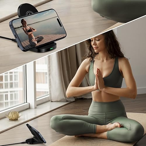 Miniatura 4 de Soporte de estación de carga inalámbrica para iPhone 1515 Plus15 Pro Max14131211X, almohadilla de carga inalámbrica rápida para Samsung Galaxy S23