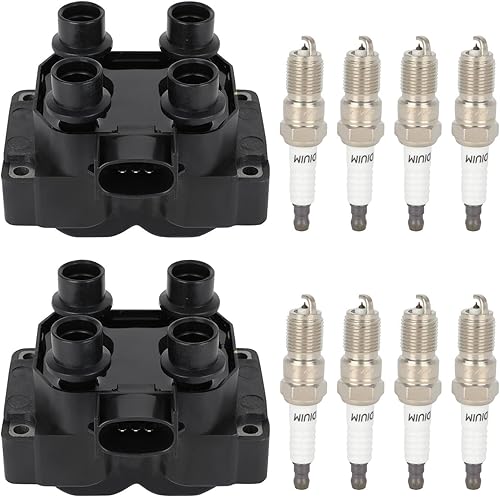 Miniatura 18 de ECCPP UF413 6 bobinas de encendido con 6 bujías de iridio para Honda para Acura para Saturn Civic Pilot Ridgeline MDX EL Vue 1.7L 3.5L UF400 UF512