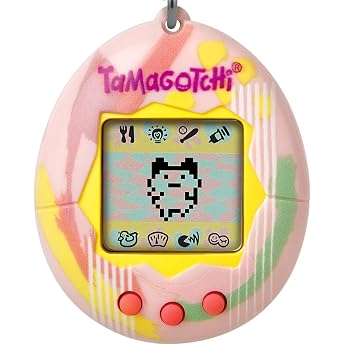 Tamagotchi Original - Bandai - Art Style - Electronic Virtual Pet with LCD Screen in German - Interactive Toy with Mini Games - Toy for Children from 8 Years - 42883