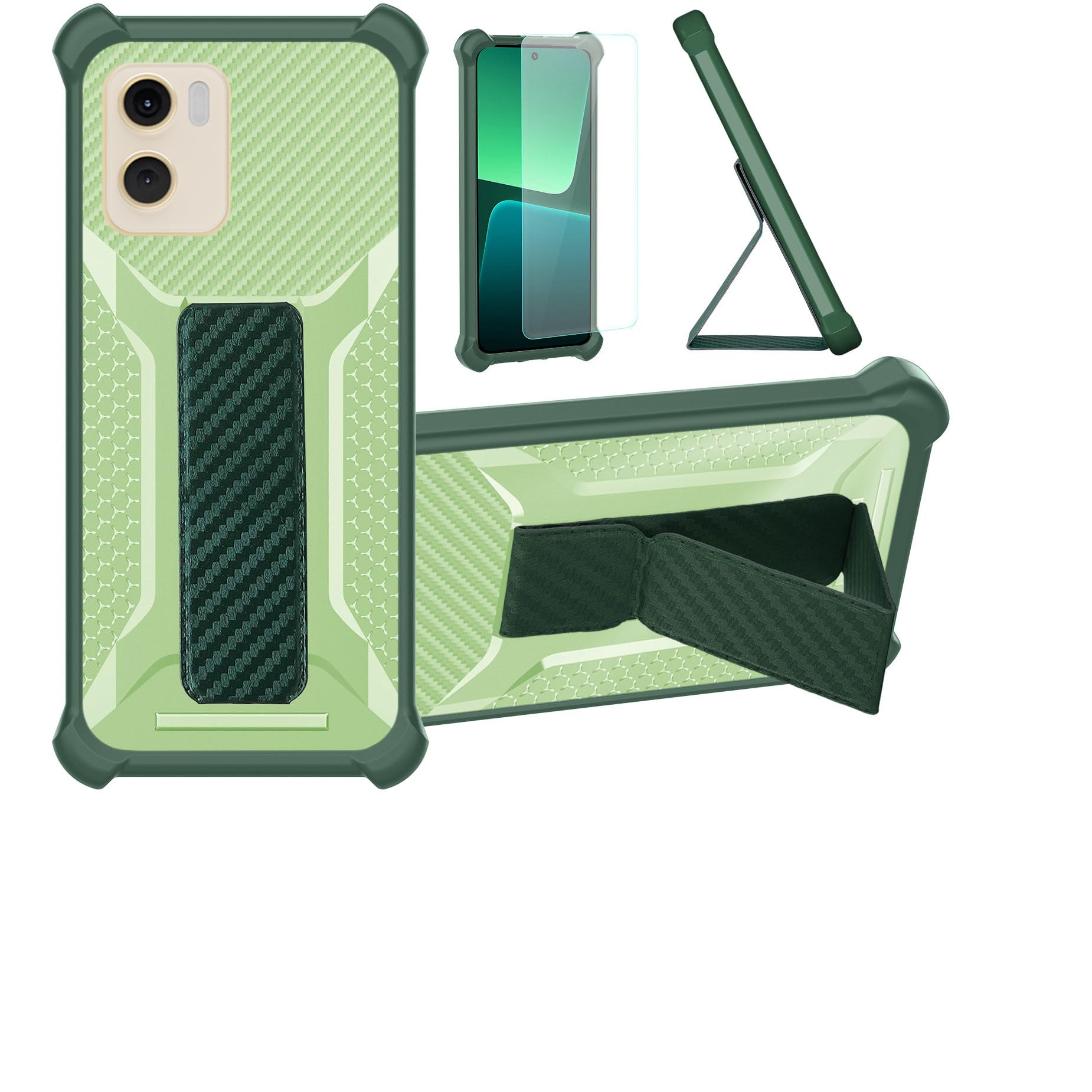 Amazon.com: Aroepurt Case for Jambo Phone Jambophone Jp1 Phone Case Stand  Cover [with Tempered Glass Screen Protector] Hybrid Case [Folding Support  Magnetic] [Frosted Anti-Fingerprint] Green : Everything Else