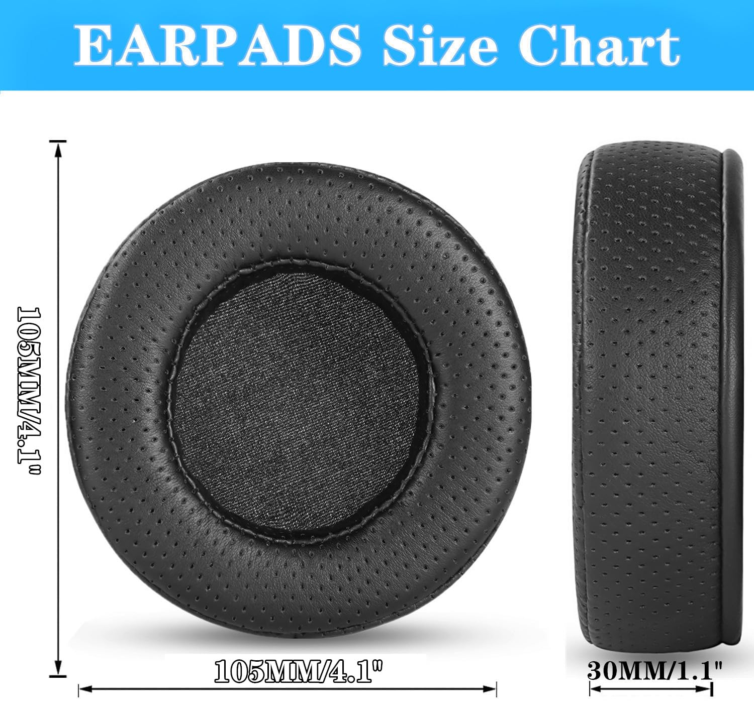 Coussinets De Rechange Pour Marshall Major III/IV, 1 Paire Remplacement