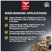 Vista 6 de TRIAX Powerflow MV 32 Aceite Hidráulico, Vida Extendida de 6000 Horas, Doble Antidesgaste, Verdadero para Todas las Estaciones, Punto de Ebullición