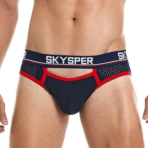 Miniatura 6 de SKYSPER Correa atlética para hombre con correa para hombre ropa interior sexy