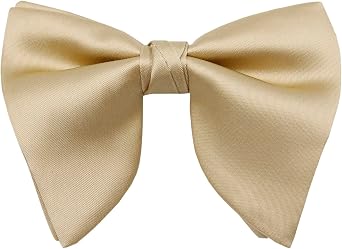 Mantieqingway Bow Ties for Men، Pre Tied Bowtie ربطة عنق رجالي كبيرة الحجم قابلة للتعديل لسهرة ، سترة ، زفاف ، حفلة ، تخرج