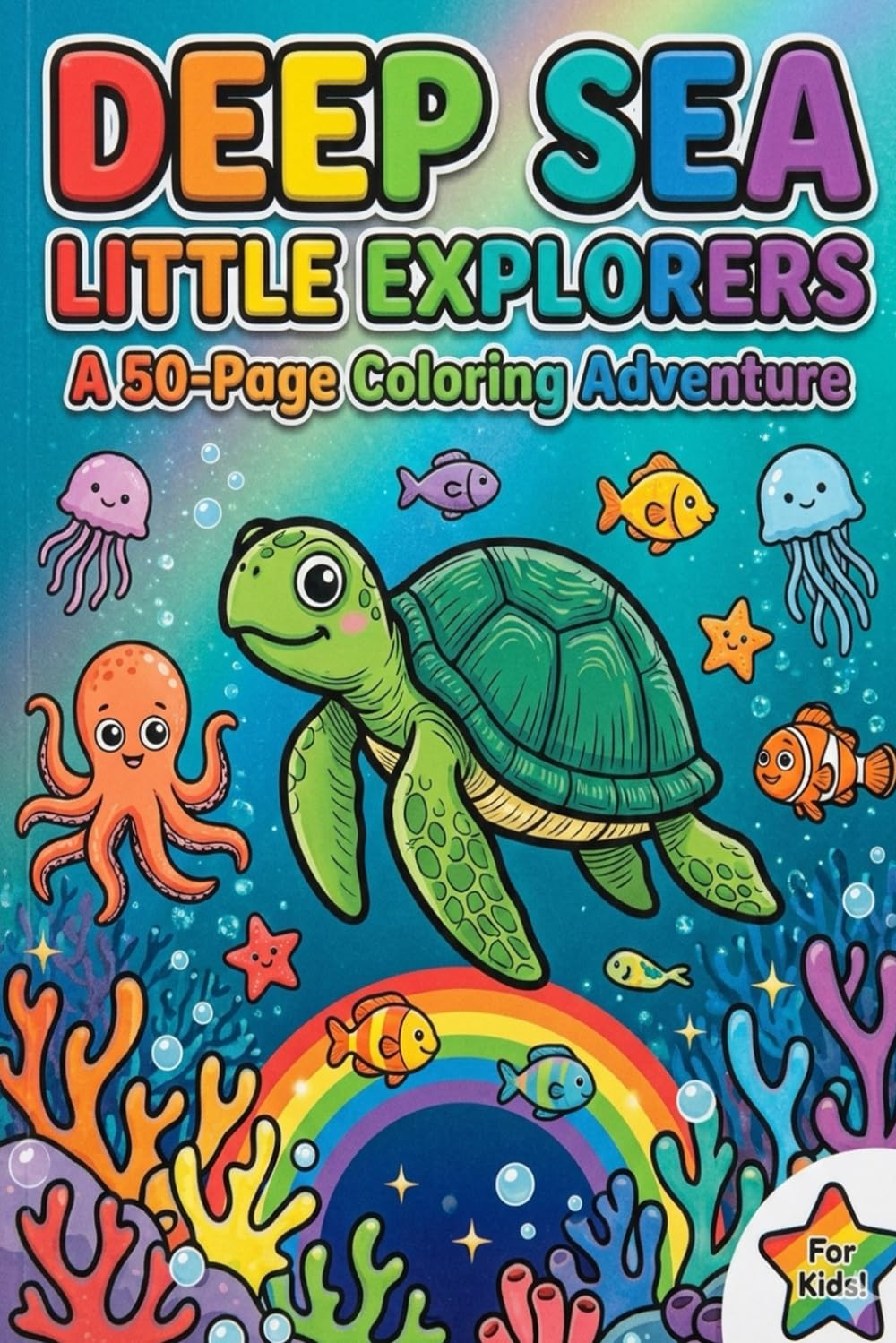 Deep Sea Little Explorers - Creatures Of The World: Sea Creatures with a Smile