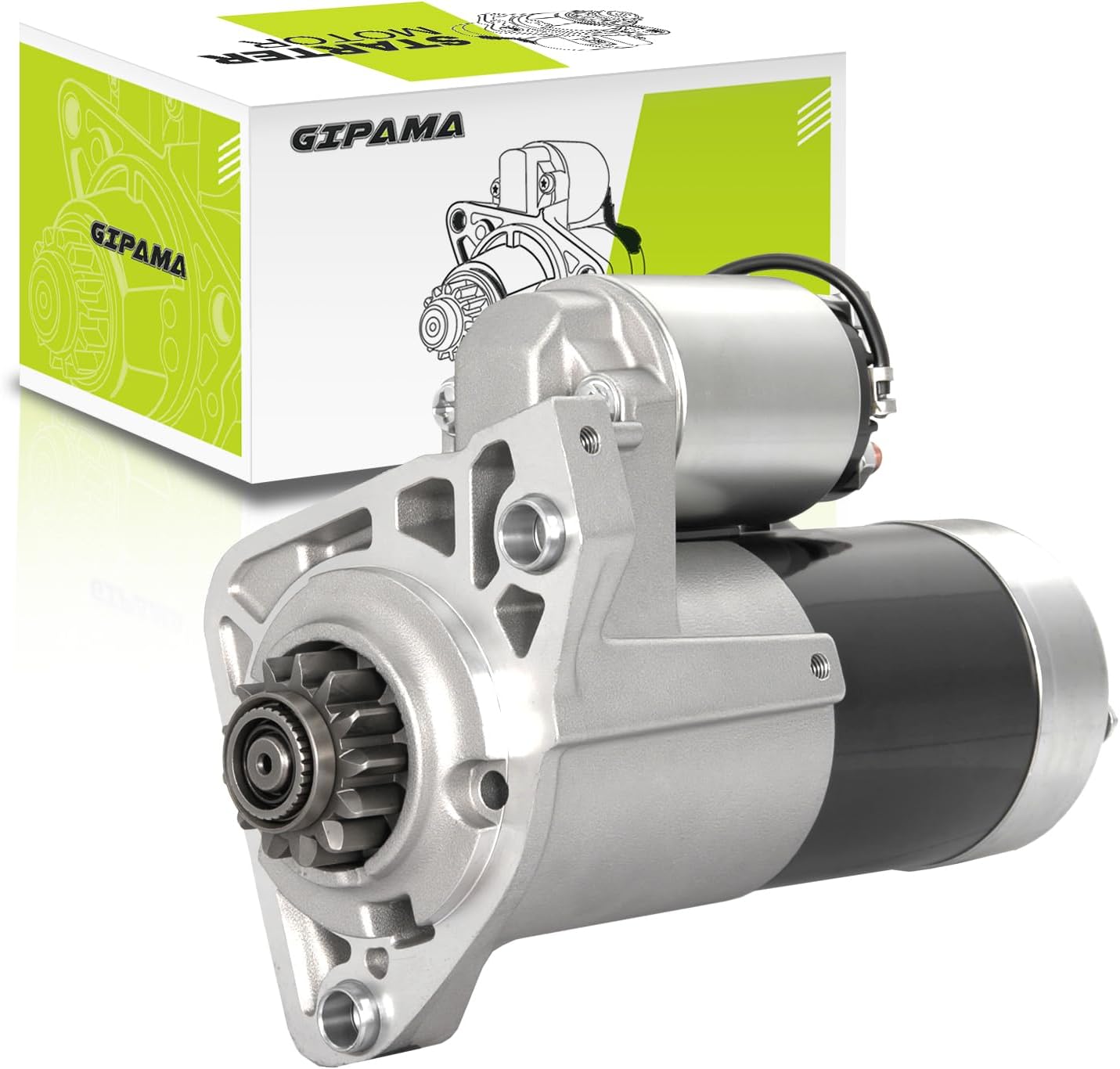 17942N Starter for 2009-2010 Nissan Equator V6 4.0L; 2011-2012 Nissan Equator V6 4.0L
