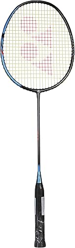 YONEX ASTROX Smash Raqueta de bádminton de grafito con cubierta completa, G5 (negro azul hielo)