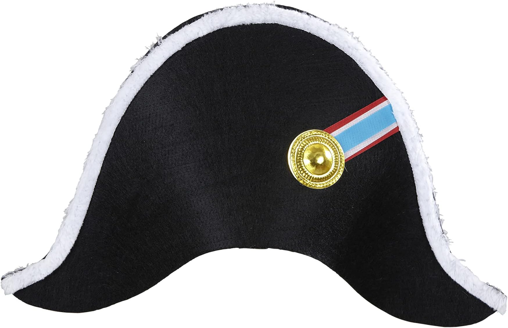 WIDMANN 01126 Hat Napoleon (Costume Male/Female), Black