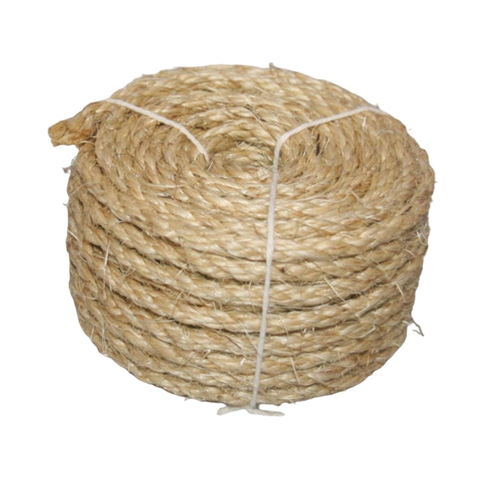 Cuerda de sisal para rascador de gatos juguete DIY y repuesto de postes 6mm