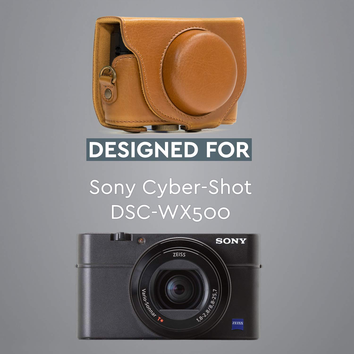 Amazon | MegaGear Sony Cyber-shot DSC-WX500 Ever Ready(エヴァー