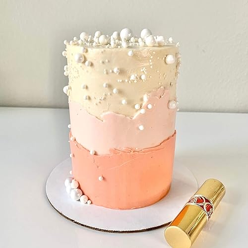 Miniatura 5 de Simply Sucré - Mezcla de espolvorear White Pearls  Gránulos de perlas  Gránulos de boda  Gránulos comestibles  4 onzas, 8 onzas, 16 onzas, 24 onzas,