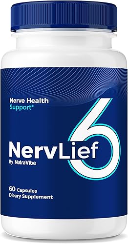 NervLief 6 - Fórmula avanzada NervLief6 con una mezcla natural premium para ayudar a apoyar la salud nerviosa, la comodidad y la movilidad cotidiana