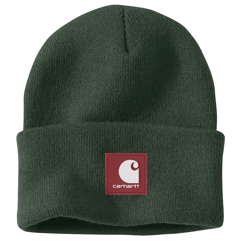 Carhartt Herren Beanie-Mütze Knit Rubber Patch Beanie