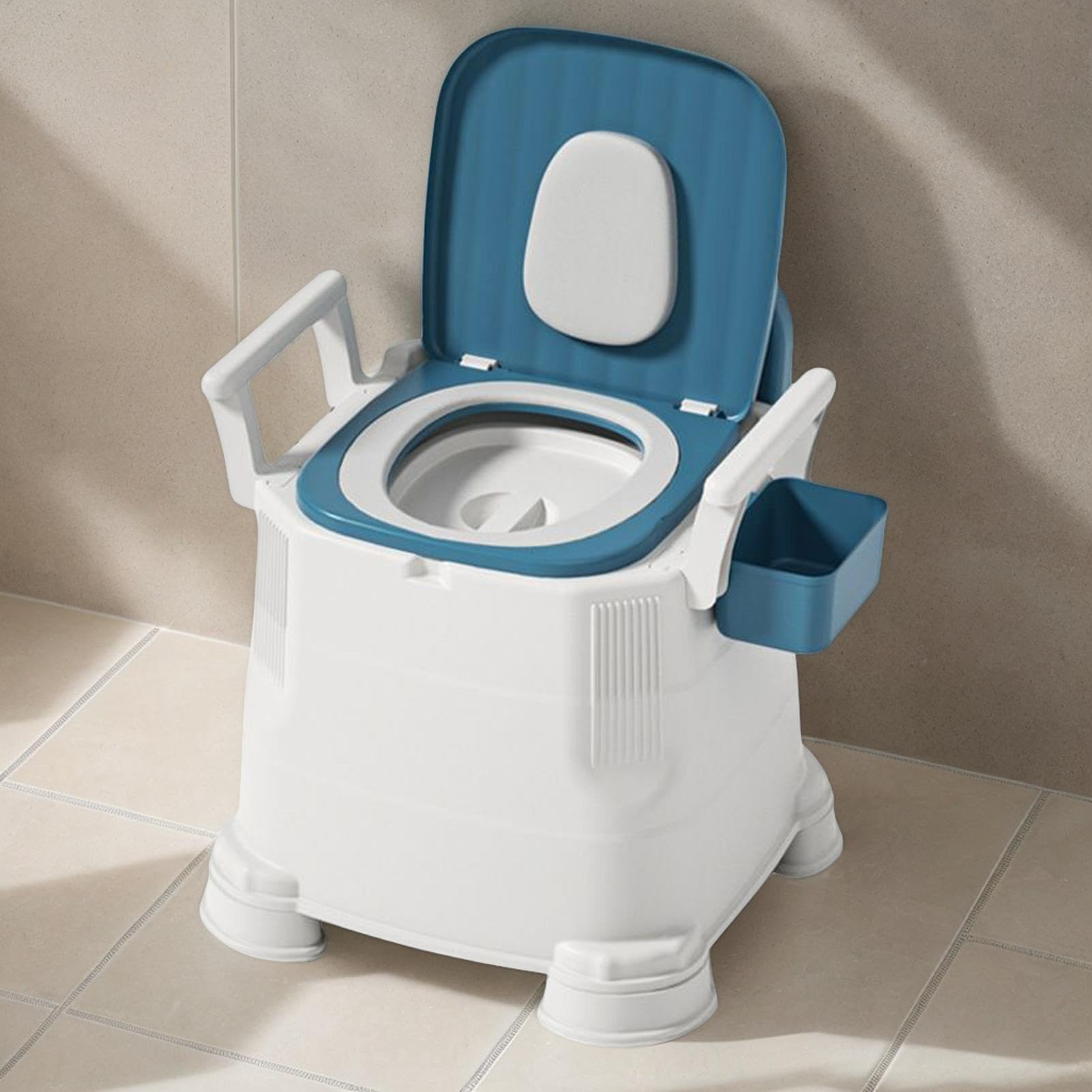 Toaleta Turystyczna | Siedzisko do Treningu Toaletowego dla Maluchów | Nocnik Dla Niemowląt Krzesło Sanitarne Dla Osób Starszych i W Ciąży