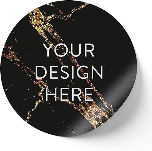 Miniatura 1 de 100 adhesivos de vinilo personalizables, con texto, imagen, diseño y logotipo adhesivos para logotipo de embalaje hecho a mano, botellas, tarros,