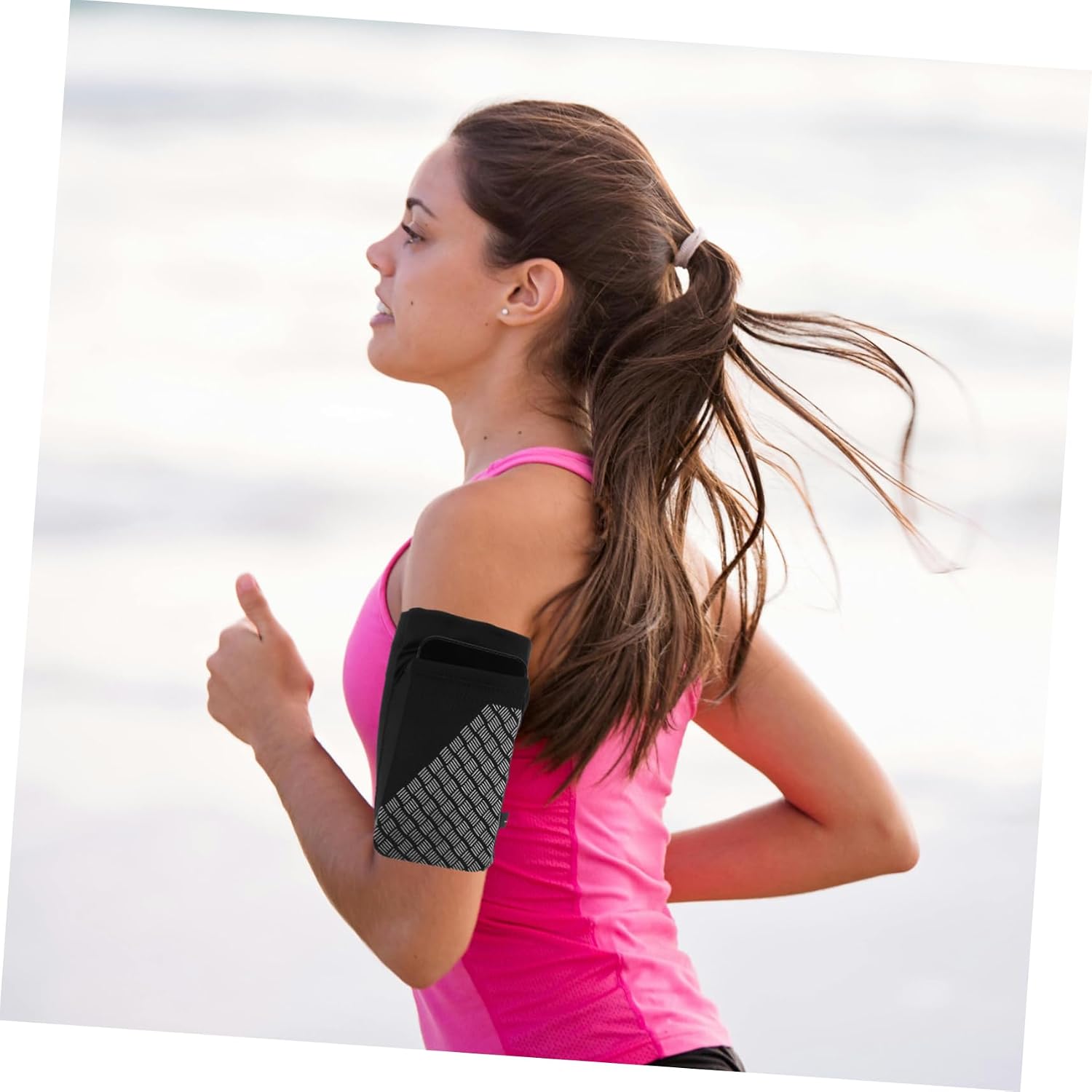 Mobile Phone Arm Bag Running Armband Reflective Safety Lightweight Sports Arm Band Phone Sleeve for Cycling Running