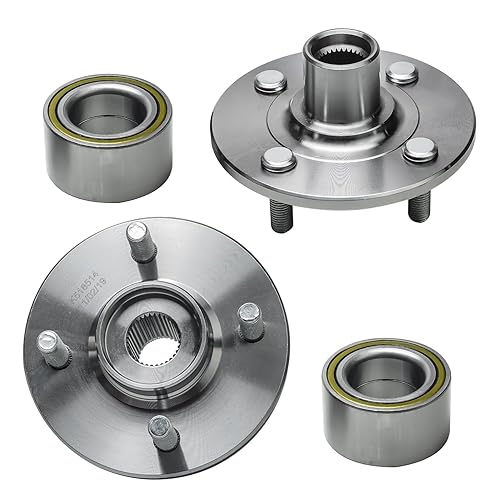 Miniatura 26 de Detroit Axle - Bujes de rodamiento de rueda delantera 4WD para Ford F-150 03-06 Expedition Lincoln Navigator 06-08 Mark LT[6-Lug] 2004 2005 2006