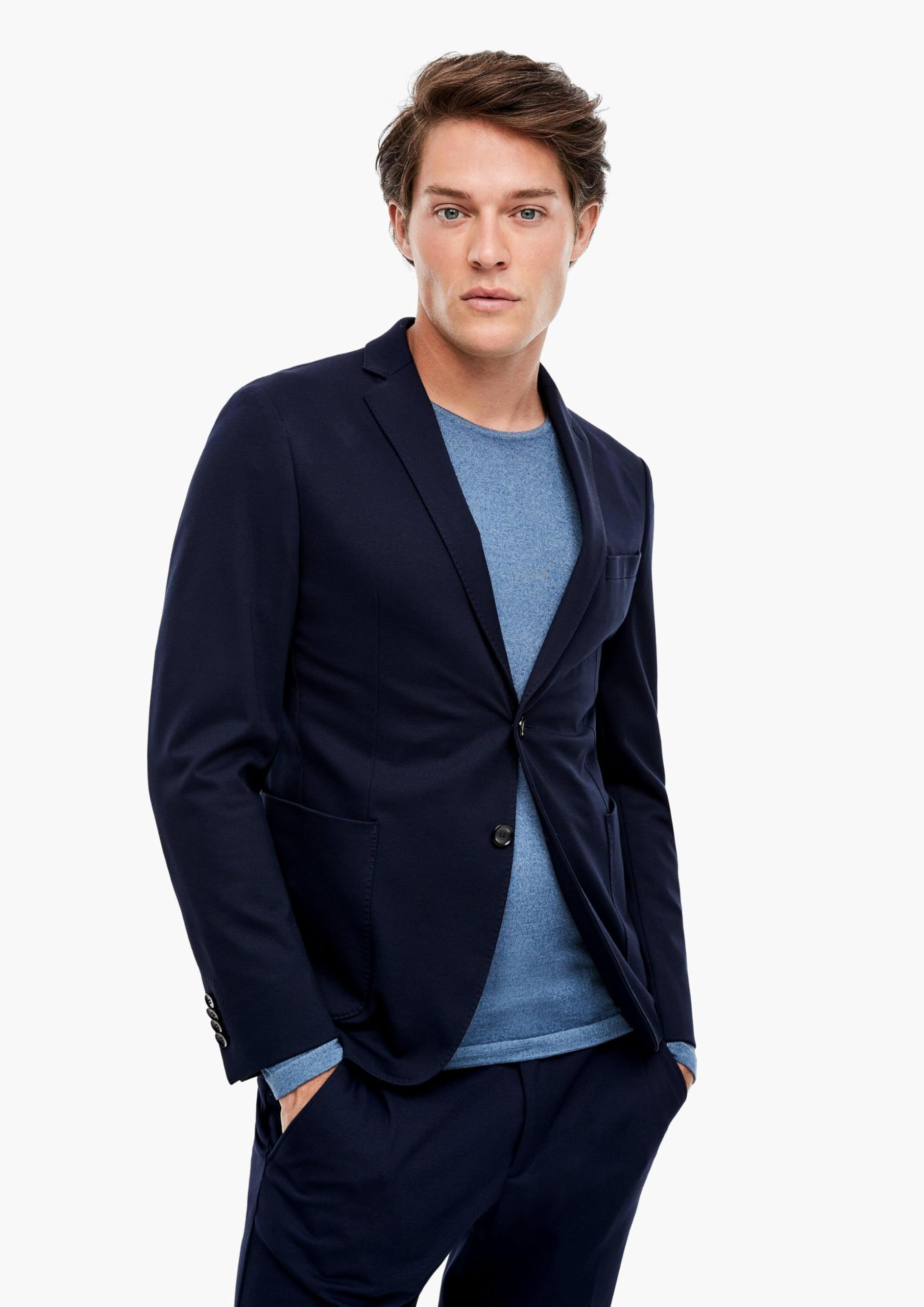 s.Oliver Slim: Jogg Suit-Sakko