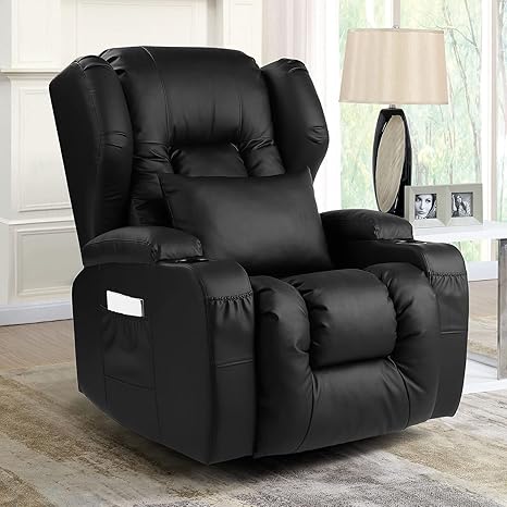 black rocker glider