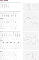 Vista 5 de FOCO NFL womens Nfl Team Ugly Pattern Matching Set Family Holiday Pajamas