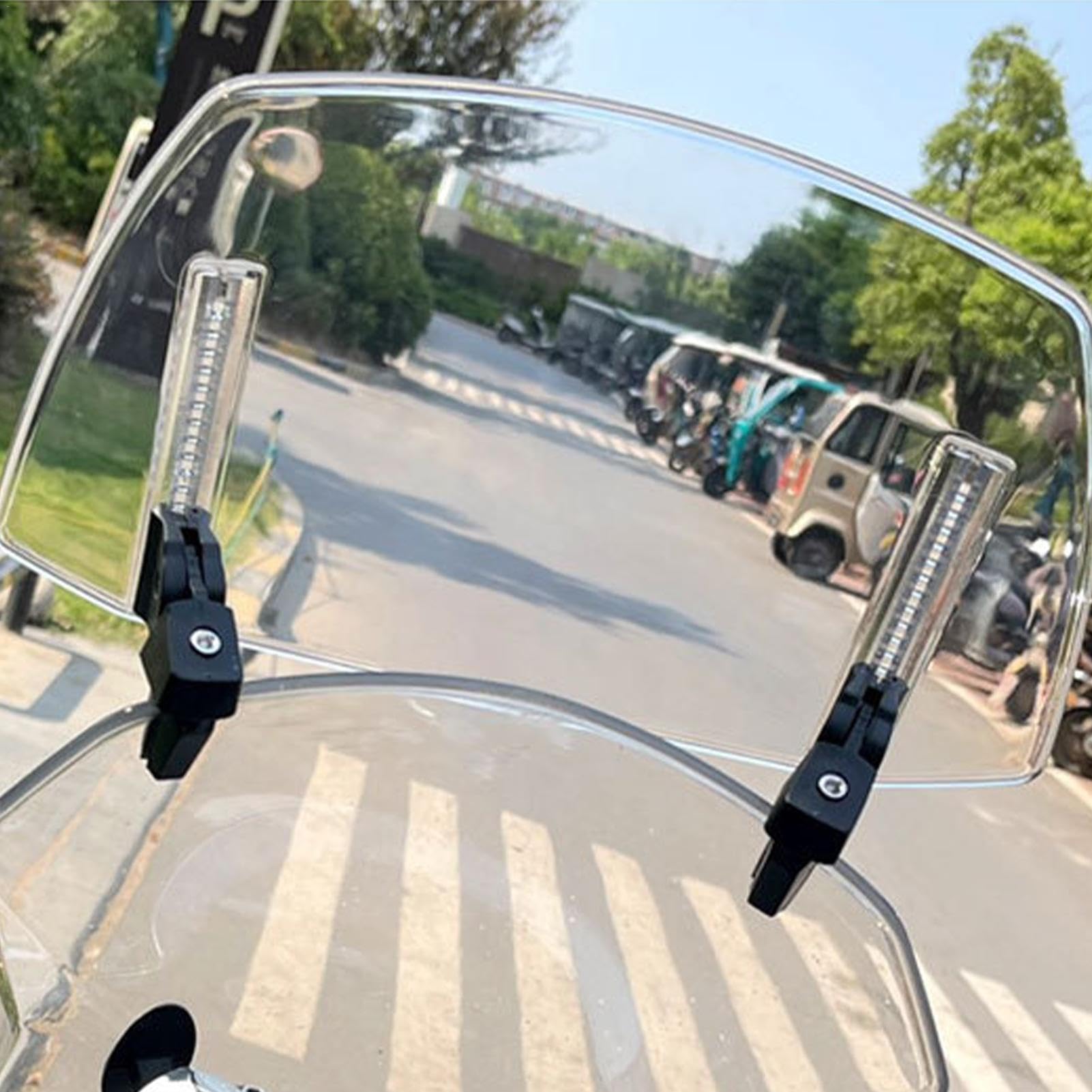 Windschutzscheiben Verlängerung Für Motorräder - Verstellbarer Windabweiser