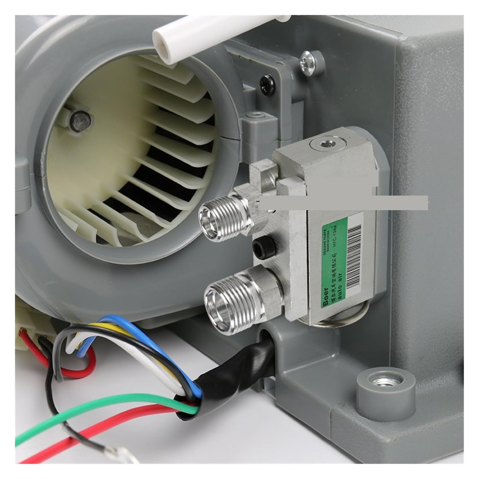 Klimaanlagen für Wohnmobile, Universelle, wandmontierte AC-Klimaanlage, Verdampferbaugruppe, 12 V/24 V-Einheit for Bus, Schwerlast-LKW, Van, Bagger, Traktor(12 Volt)