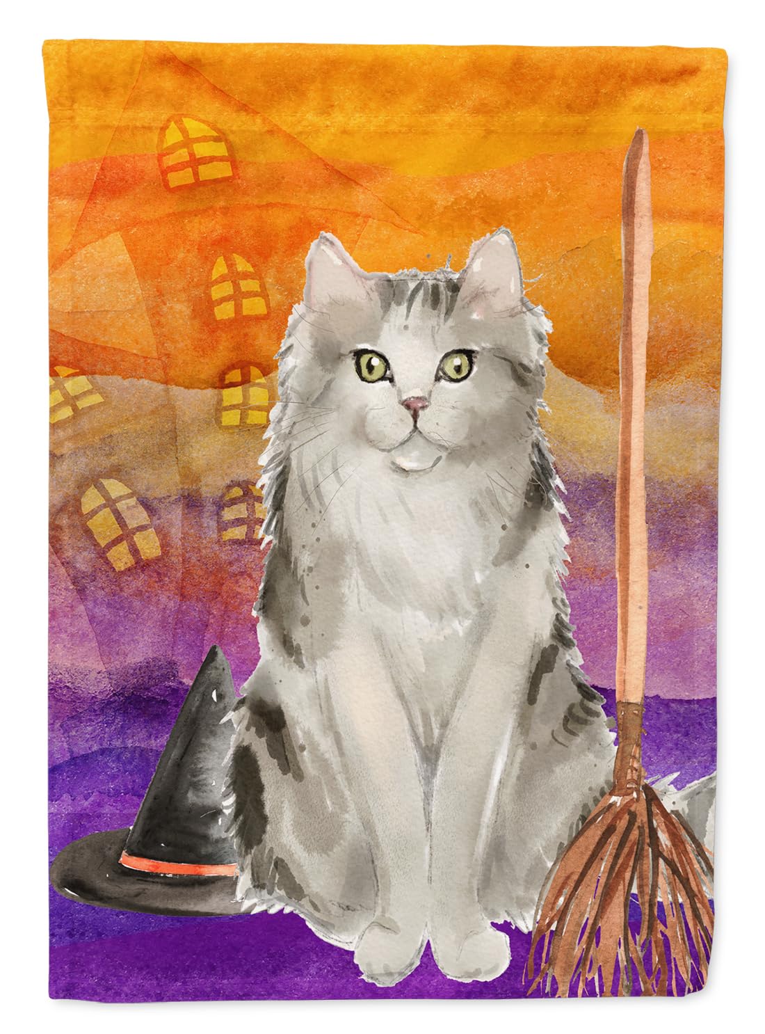 Drapeau Ragamuffin pour jardin motif Halloween multicolore Caroline's Treasures