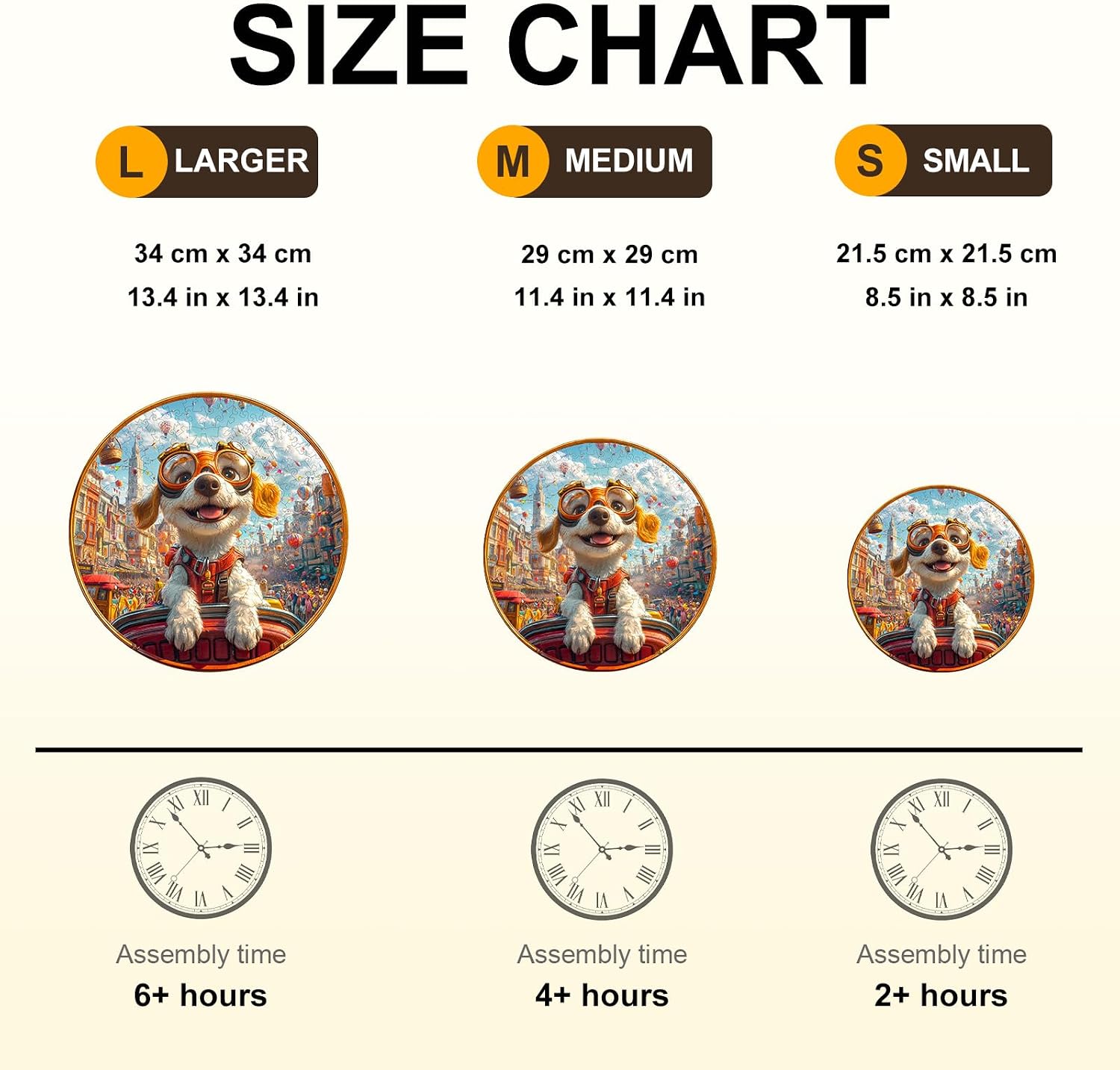 WOODBESTS Wooden Puzzles for Adults (200 Piece, M, 11.4 * 11.4in) Parade Navigator Wood Puzzle Adult, Unique Wooden Animal Jigsaw Puzzles, Family Game and Birthday Gifts for Friend