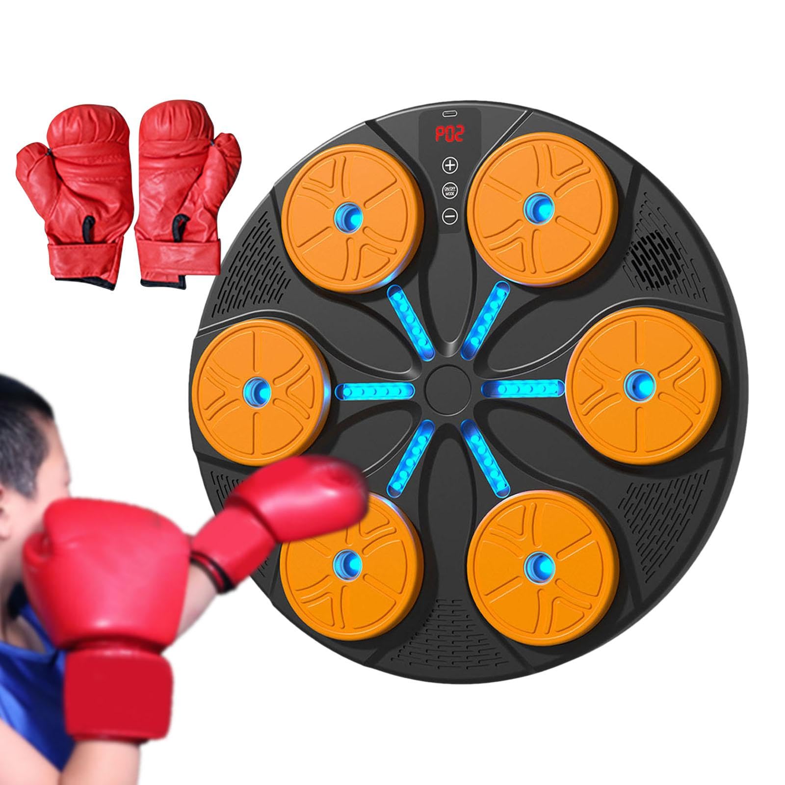 Máquina de Boxeo Musical Entrenador de Boxeo Musical Deportes de Interior Saco de Arena Objetivo Musical Música Electrónica Objetivo de Pared de