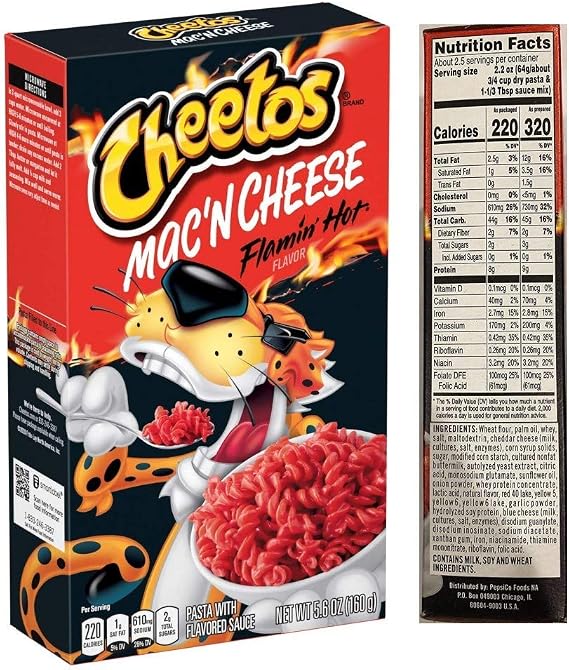 Cheetos Mac N Cheese Flavor Sampler