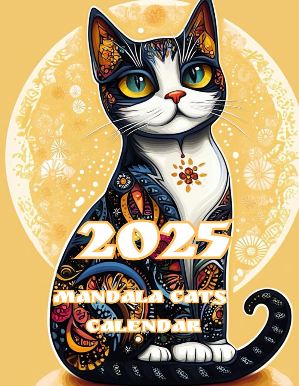 2025: Mandala Cats Calendar