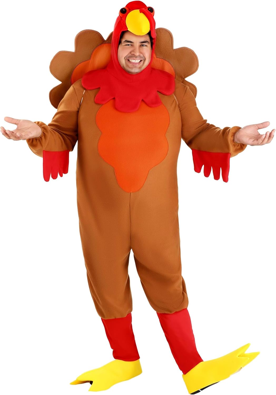 Plus Size Adult Perky Turkey Costume | Adult Animal Costumes