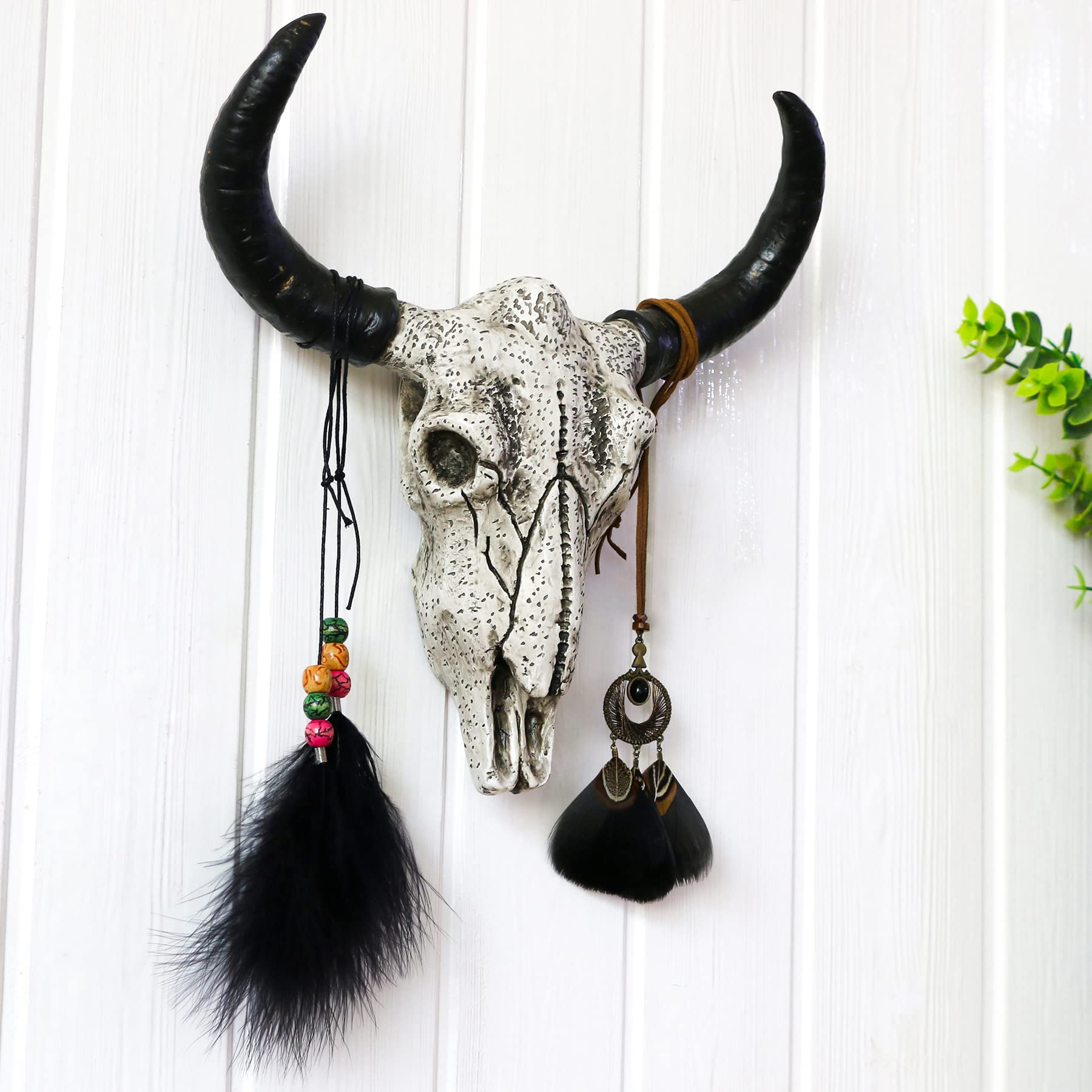 Amazon.com: Western Bull Skull Wall Decoration - Native