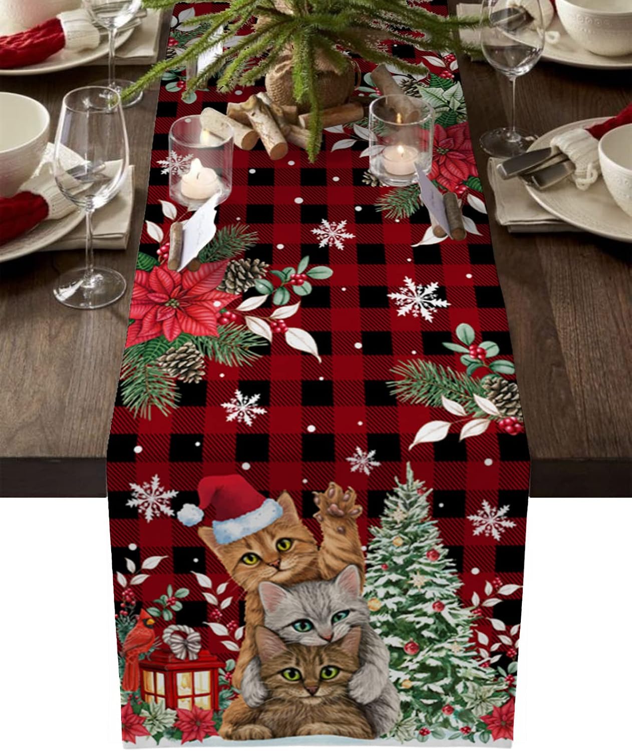 amazon-cotton-linen-table-runner-36-inch-long-christmas-cat