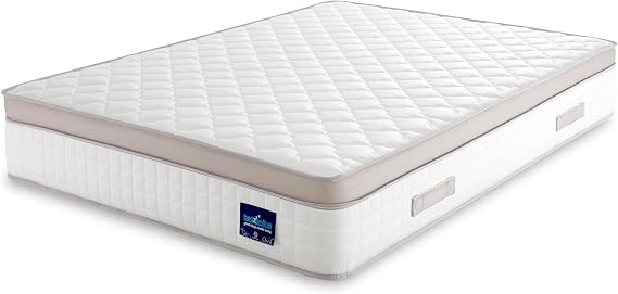 BEDZONLINE Premium Hybrid Pocket Sprung Mattress, Small Double, 20 cm Thick