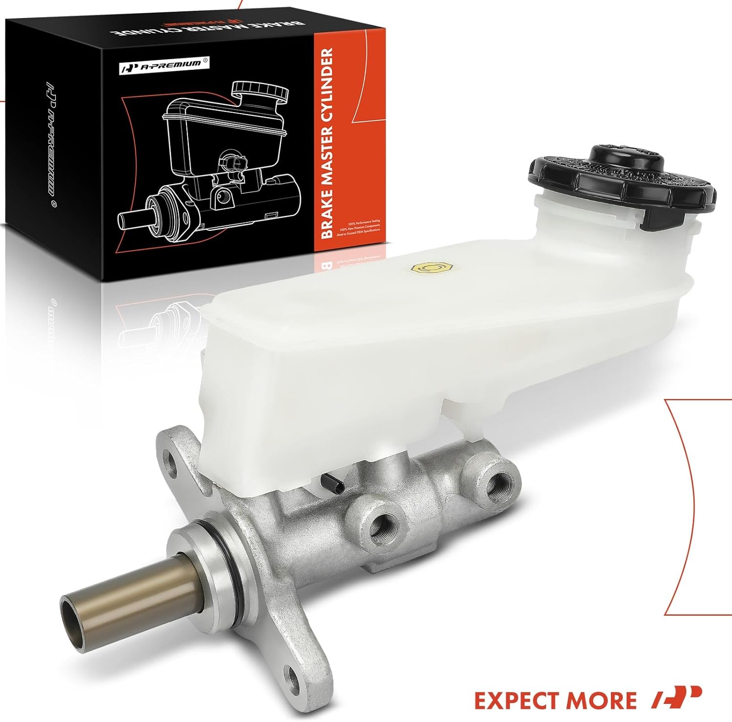 A-Premium Brake Master Cylinder Compatible with Honda Vehicles - Civic 2016 2017 2018 2019 - Replace# 46100TBAA01