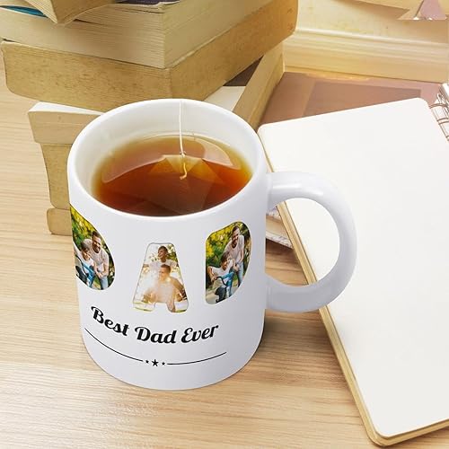 Miniatura 4 de Regalos para papá, esposo, él, de hija, hijo, niños, esposa, taza personalizada, para Navidad, cumpleaños, regalos de aniversario para PaPa,